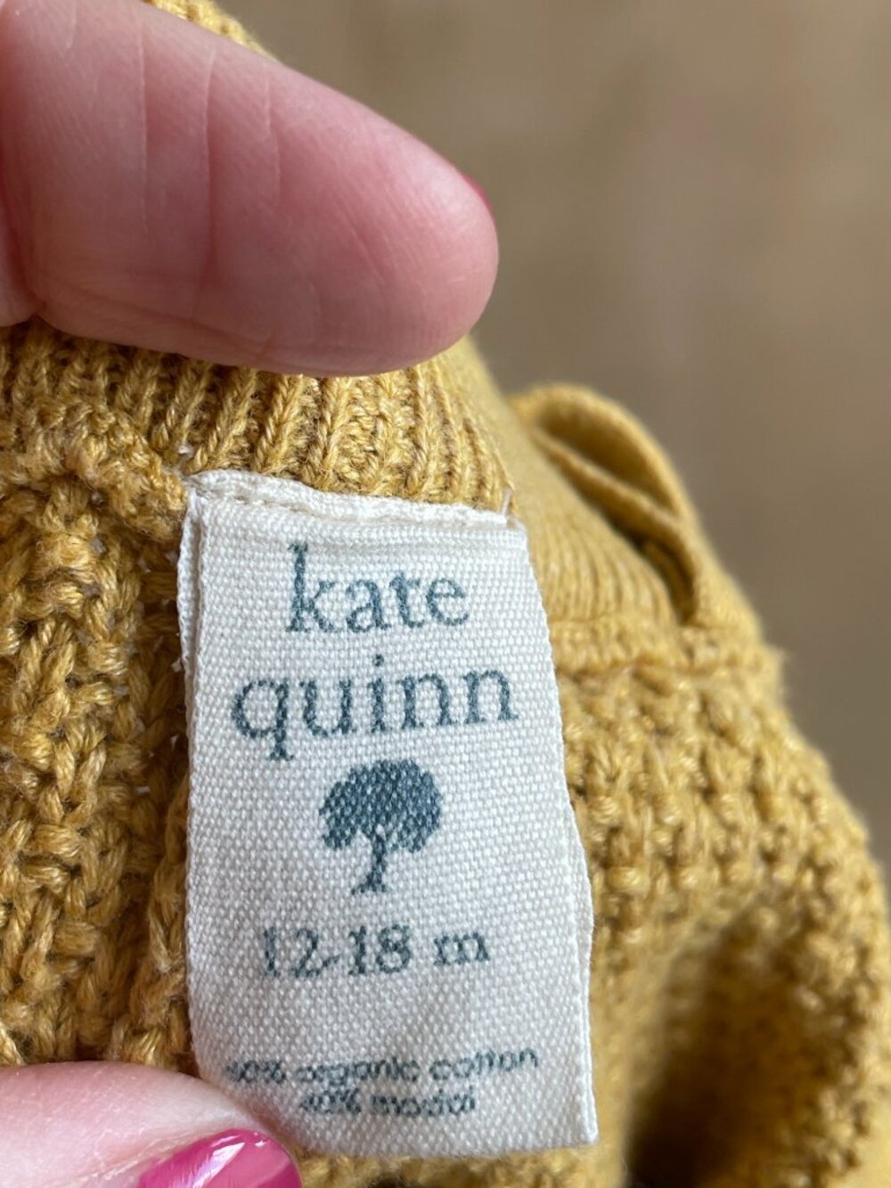 Entire Closet $5! Kate Quinn Organic Cotton Modal Blend Sweater Cuff Suspender - Picture 8 of 10